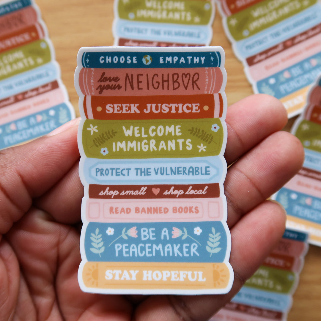 Values Stack Sticker