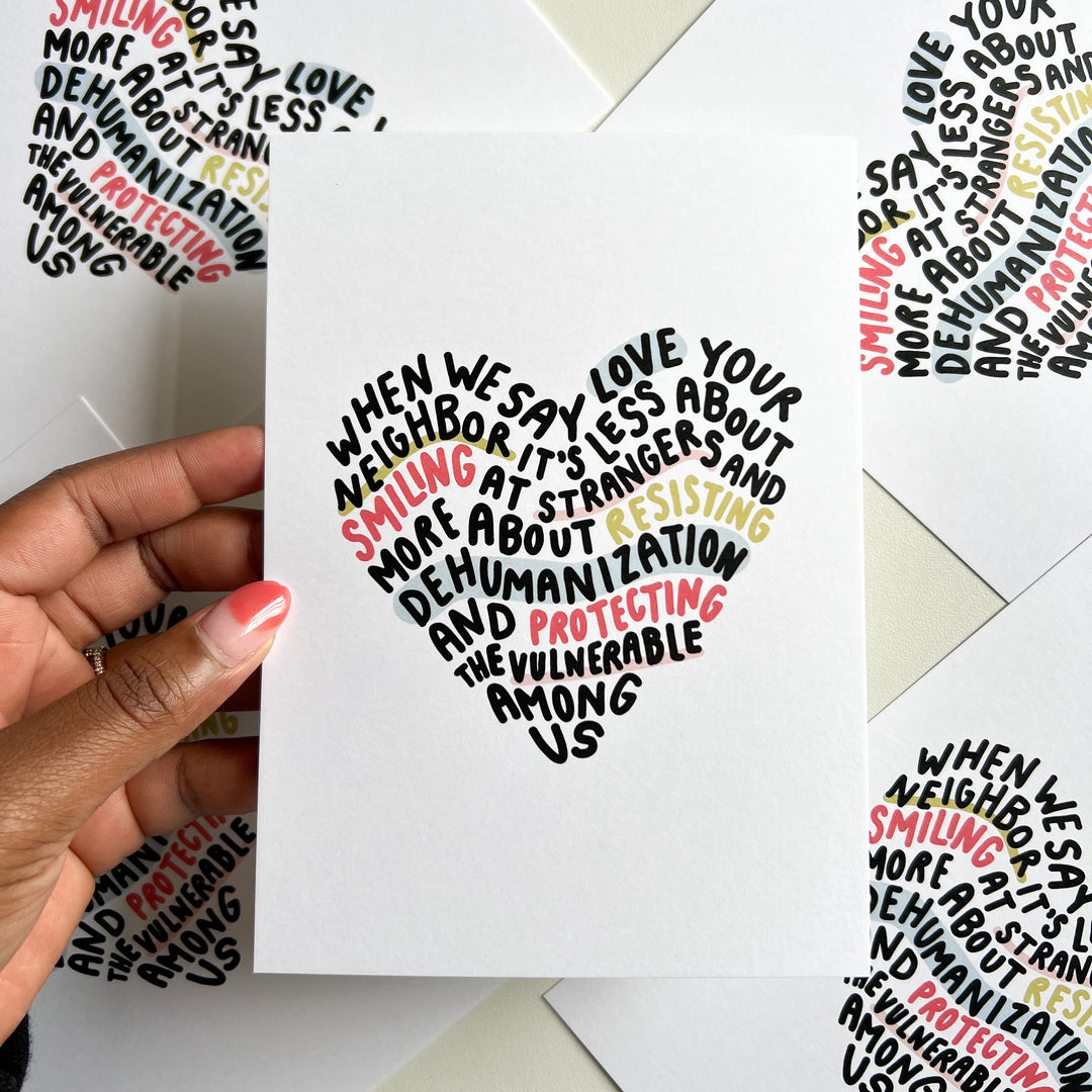 Love Resists Mini Print