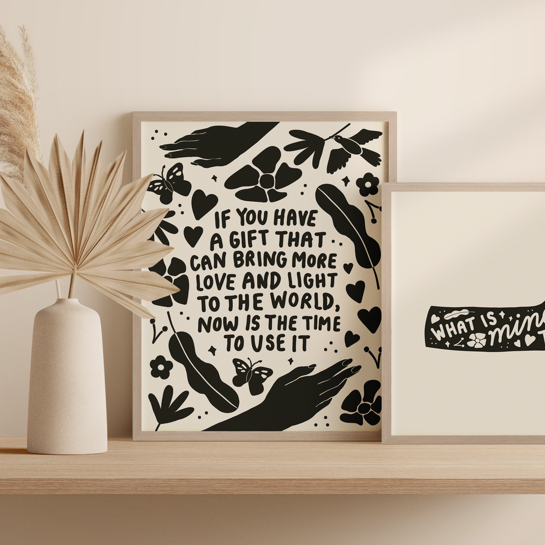 Love and Light Print