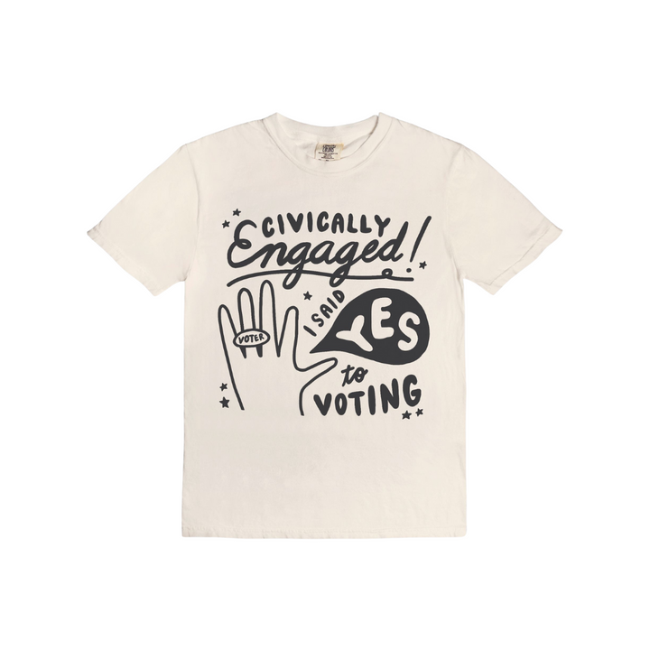 Civically Engaged Tee