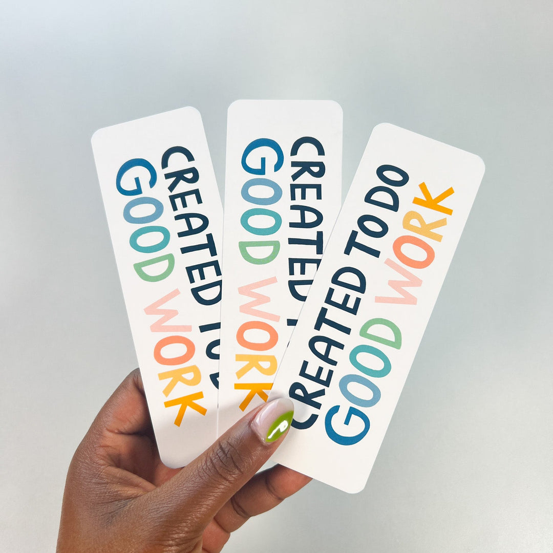 Good Work Bookmark Good Work Bookmark – Oh Happy Dani