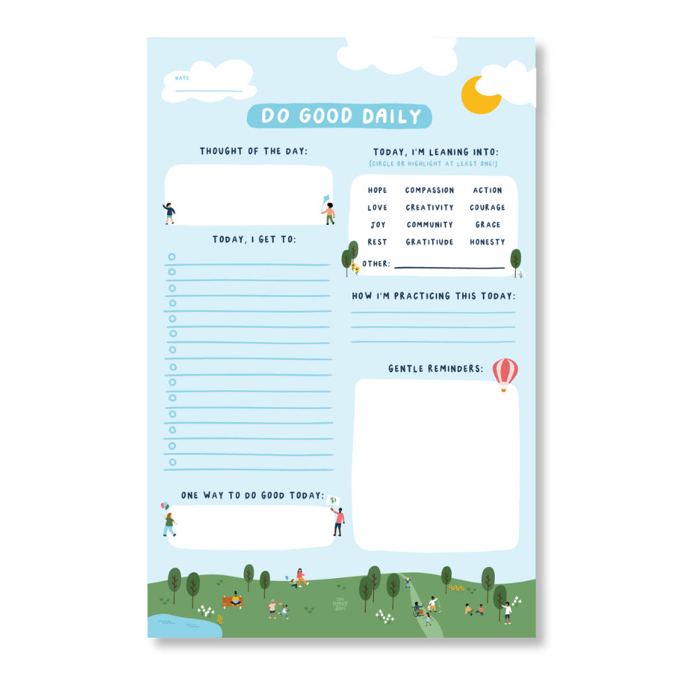 Do Good Daily Notepad