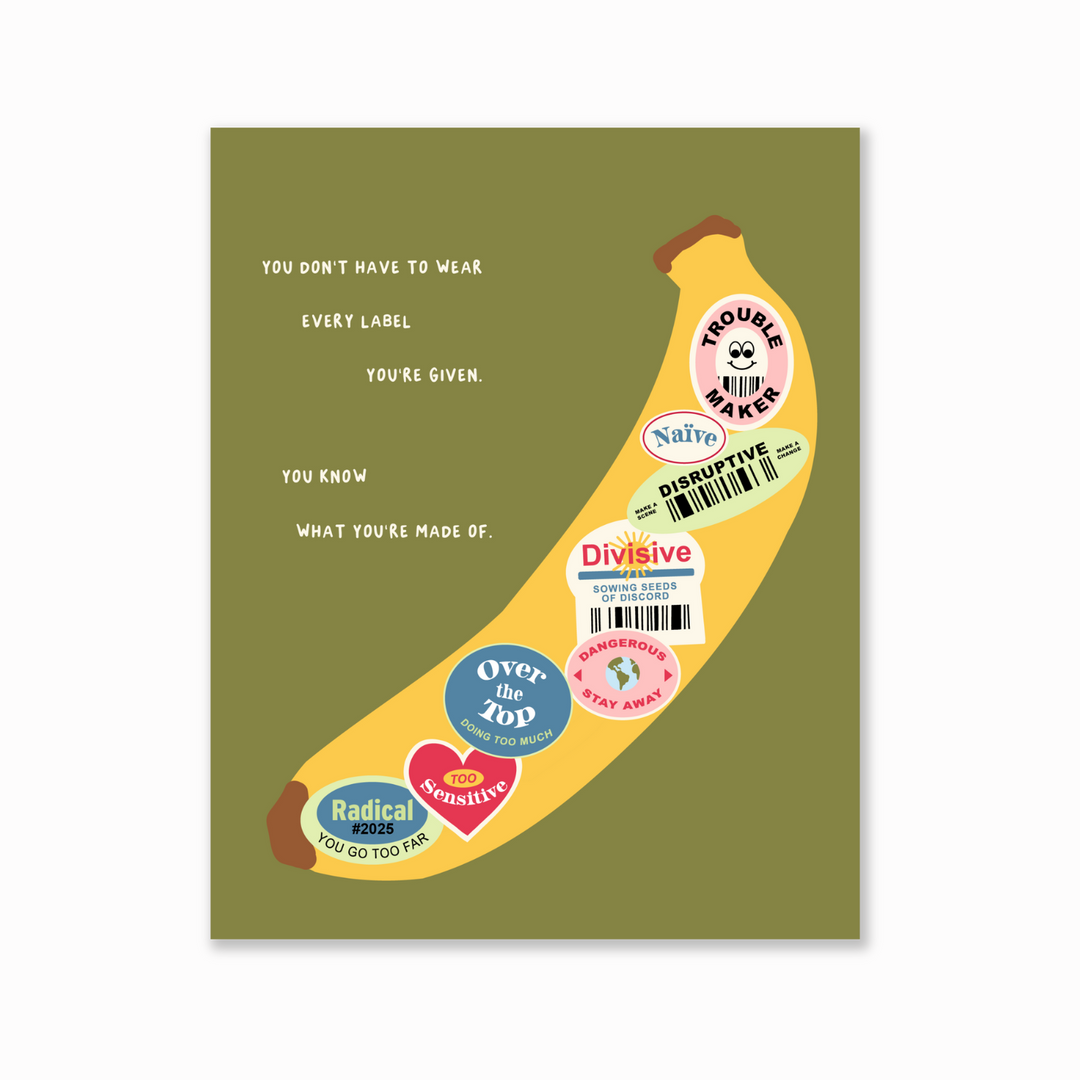 Labels Art Print