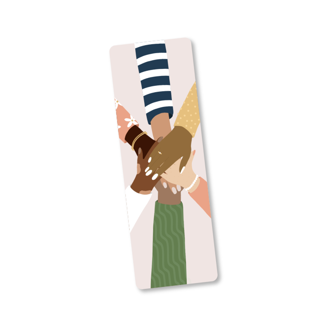 Hands In Bookmark