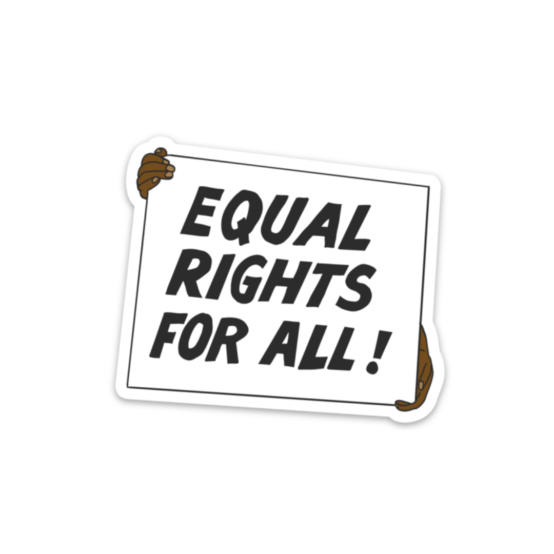 Equal Rights For All Sticker